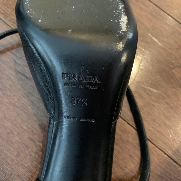 PRADA black pointed heels - Picture 5 of 6